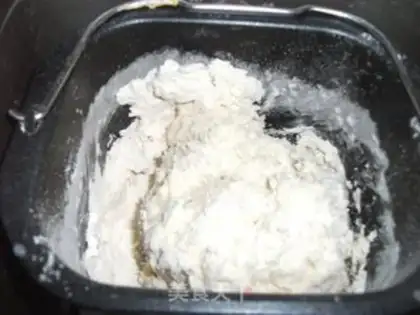Make Rice porridge toast step 1