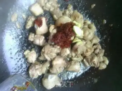 Make Roasted chicken legs with potatoes step 4
