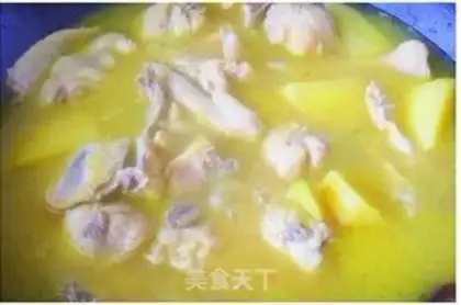 Make curry chicken step 4