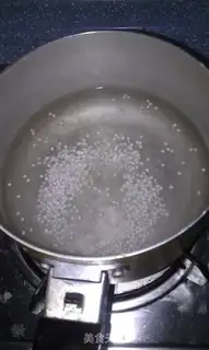 Make Coconut sweet bean sago dew step 0