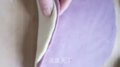 Make Pattern steamed buns rolled rolls step 5