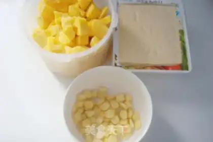 Make Pineapple tofu step 0