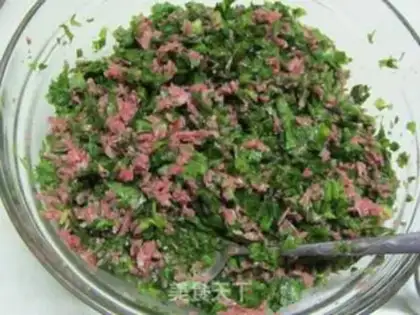 Make Celery beef bun step 9
