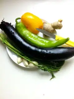 Make Fried eggplant step 0