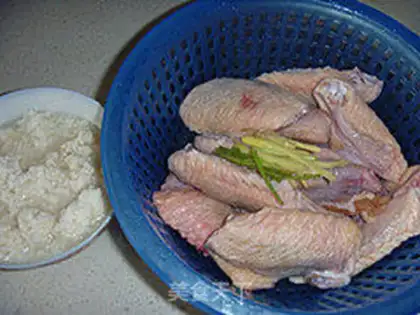 Make Fermented rice wings step 0