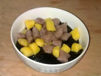 Make taro round fairy grass jelly step 6