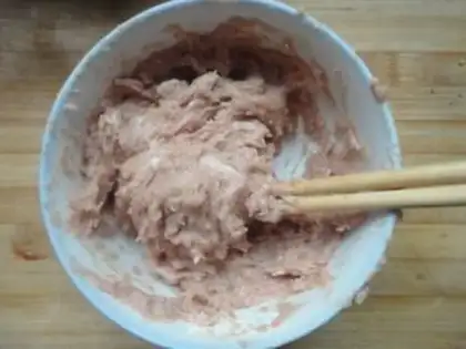 Make ketchup meatballs step 2