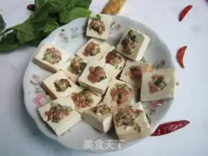 Make Stuffed pork with tofu step 3