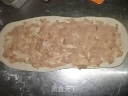 Make pork cake step 0