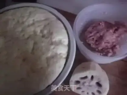 Make Lotus root big bun step 0