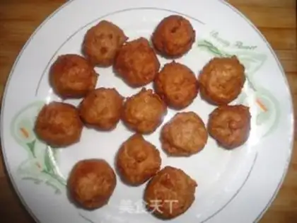 Make ketchup meatballs step 6