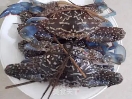 Make hibiscus crab step 0
