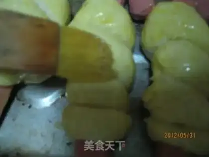 Make sausage bun step 11