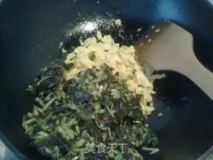 Make amaranth egg pie step 6