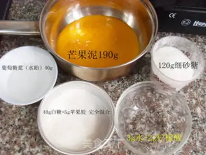 Make Mango jelly step 0