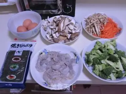 Make Sushi step 0