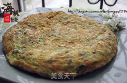 Make May Sophora Flower Fragrant Cake step 6