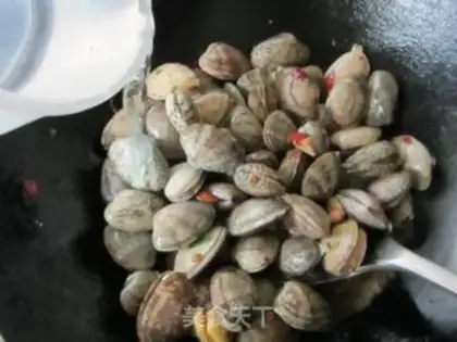 Make roasted clam in soy sauce step 8