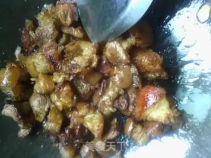 Make braised pork step 12