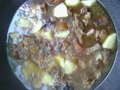 Make braised pork step 16