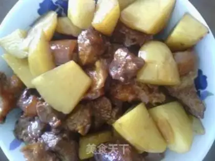 Make braised pork step 19