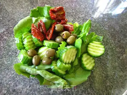 Make Diet salad step 4