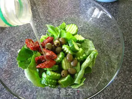 Make Diet salad step 5