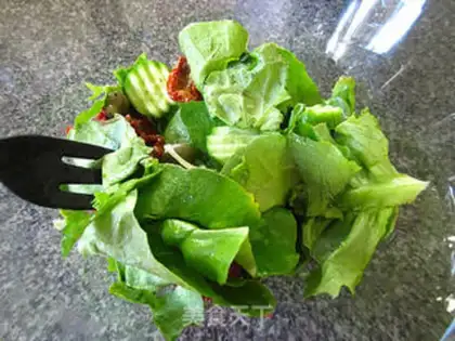 Make Diet salad step 6