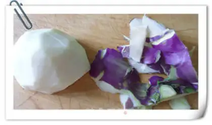 Make Stir with purple and blue step 2