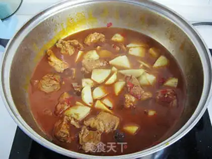Make Sichuan-style pork ribs with potatoes step 7