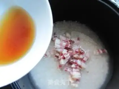 Make Vegetable and bacon rice step 6
