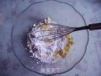 Make Cranberry cookies step 1