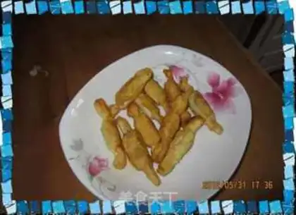 Make fried candies step 4