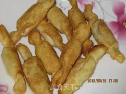 Make fried candies step 5