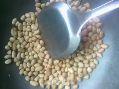Make frosted peanuts step 0