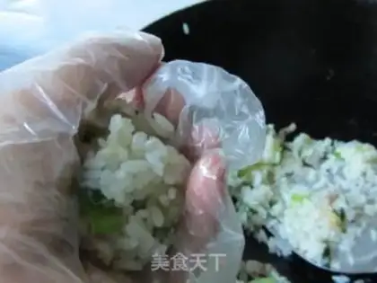 Make Vegetable and bacon rice step 12
