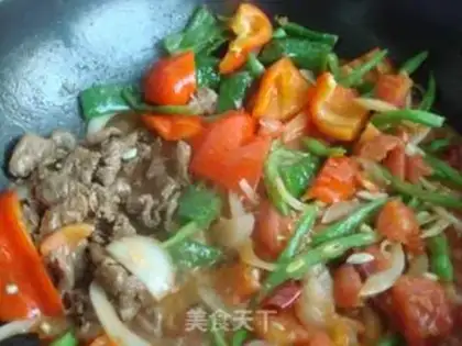Make Mixed noodles with oily pork step 10