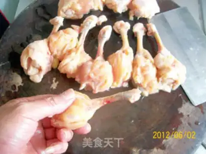 Make Spicy pipa fin step 1
