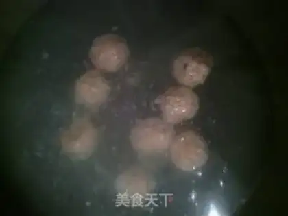 Make Winter melon meatball soup step 4