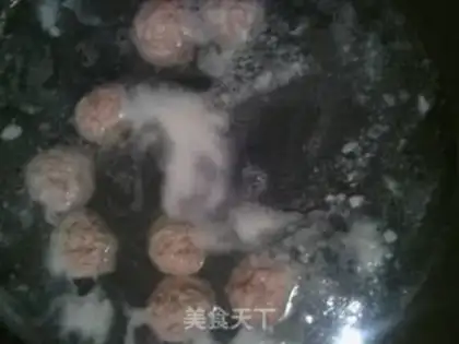 Make Winter melon meatball soup step 5
