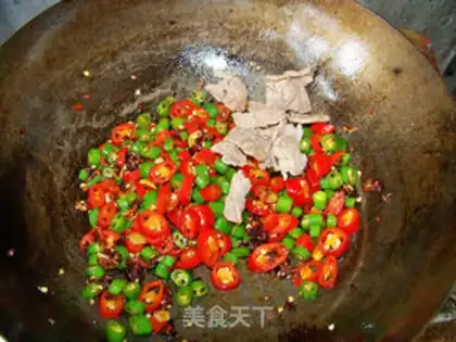 Make Sauteed beef with strong flavor step 6