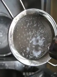 Make Purple sweet potato and coconut milk sago dew step 5