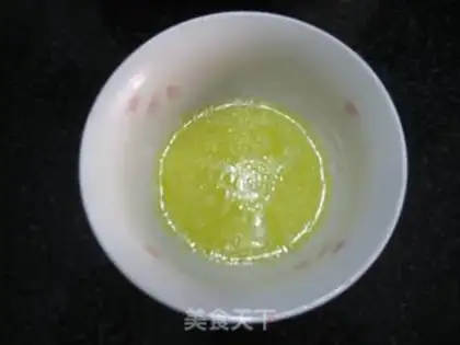 Make Matcha sponge cake roll step 1