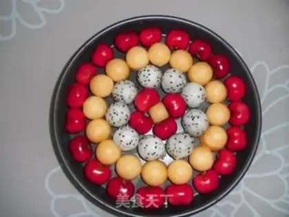 Make Colorful fruit pie jelly step 3