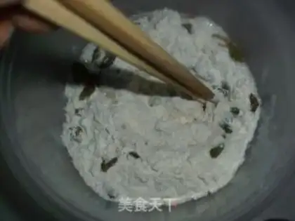 Make Raisin muffin cake step 5