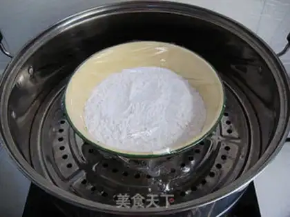 Make red bean cake step 0