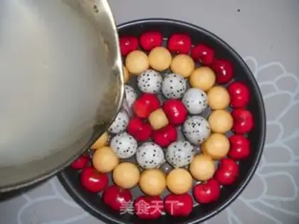 Make Colorful fruit pie jelly step 7