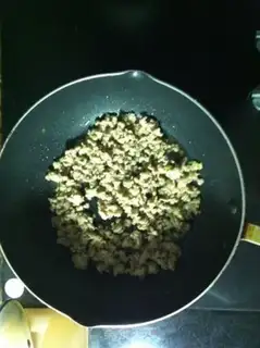 Make Minced pork and tofu step 2