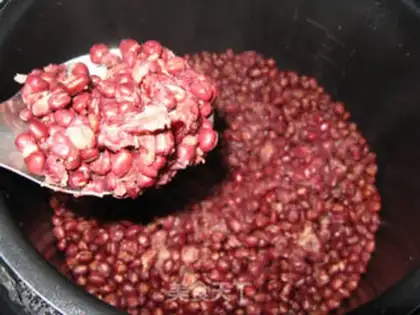Make red bean cake step 2