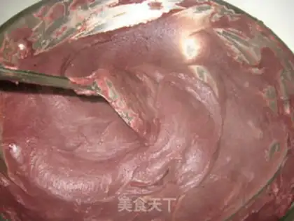 Make red bean cake step 5